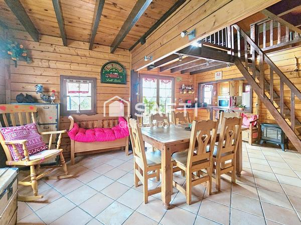 Charmant chalet 6 personnes dans domaine privé avec étangs