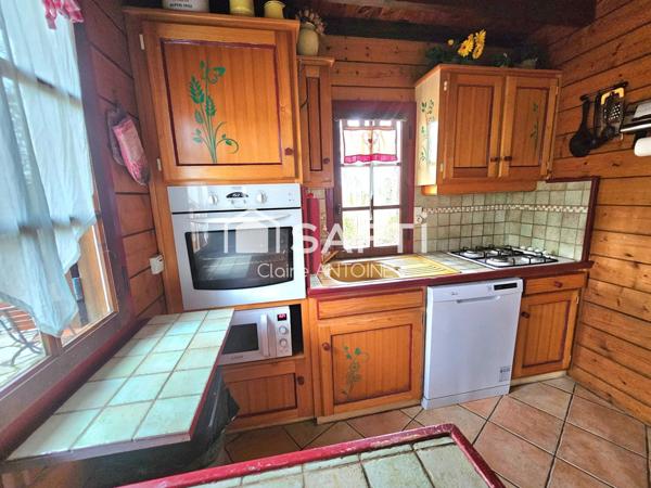 Charmant chalet 6 personnes dans domaine privé avec étangs