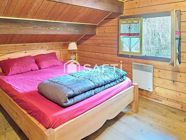 Charmant chalet 6 personnes dans domaine privé avec étangs