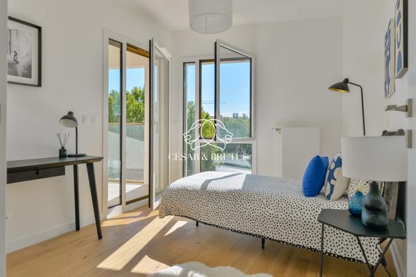 Lyon 7 -Appartement de 102,74 m² – 3 chamnbres – terrasses – garage