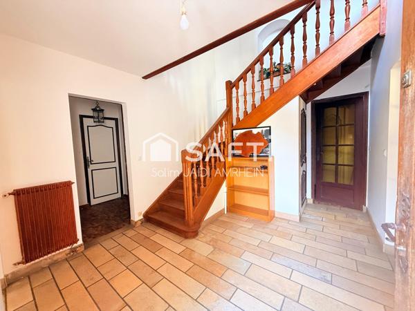 Maison 217 m2, RER E à 500 m, fort potentiel