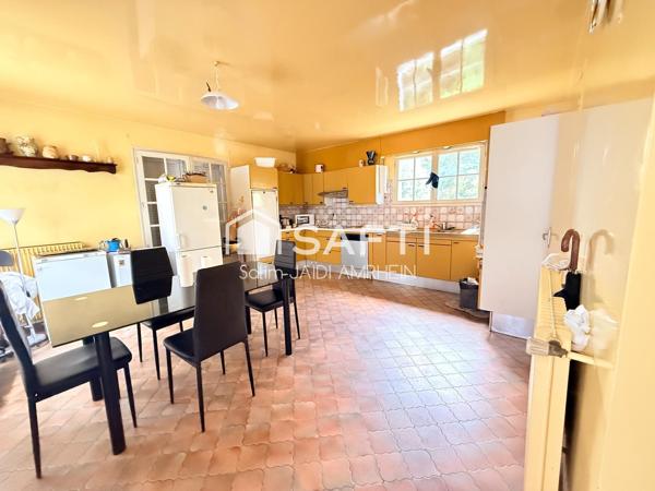 Maison 217 m2, RER E à 500 m, fort potentiel