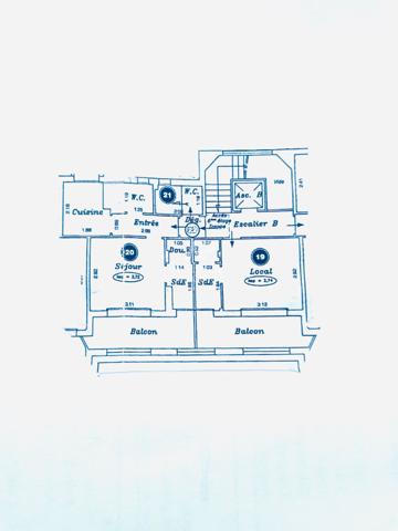 Aux portes de Paris Dernier étage avec ascenseur €253 000 ** - Référence 162054
