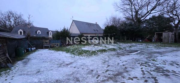 À vendre, Terrain de 380 m² avec dépendance de 60 m²