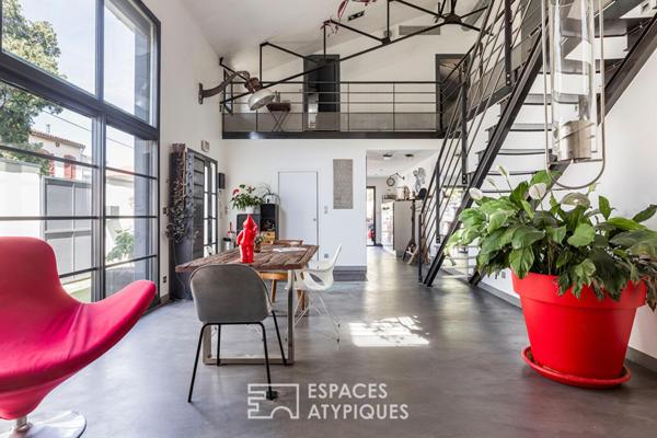Ancien garage rénové en Loft