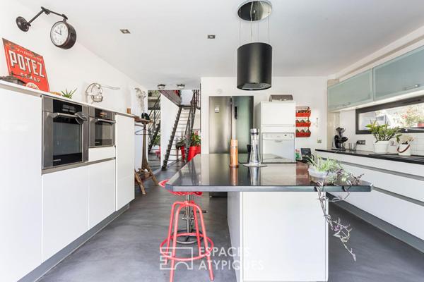 Ancien garage rénové en Loft