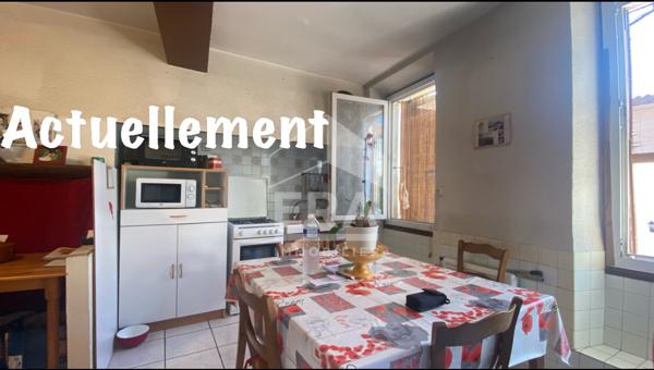 À VENDRE- LE BOULOU- Maison de village avec jardin et garage