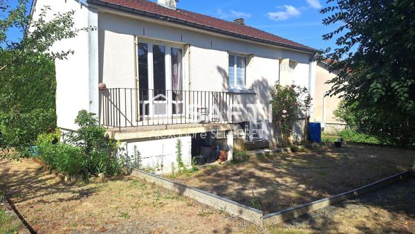 Maison 2 chambres, garage terrain