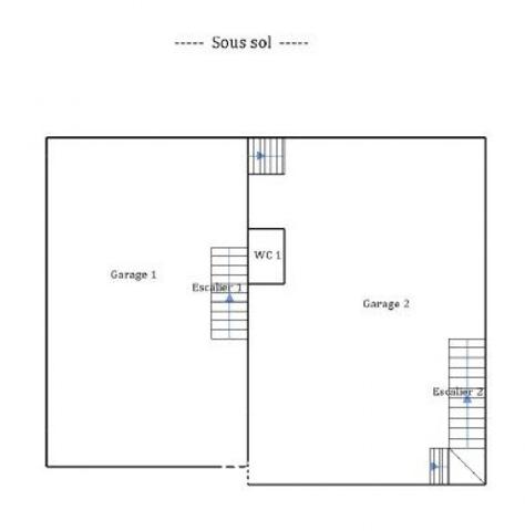 Vente maison La chapelle achard, 95m² 6 pièces 288 900€ avec garage