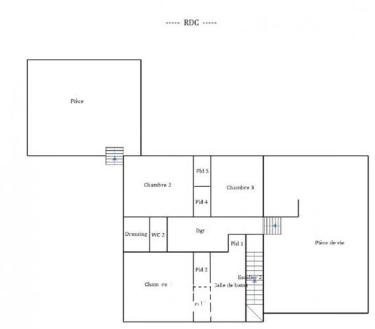 Vente maison La chapelle achard, 95m² 6 pièces 288 900€ avec garage