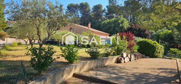Maison provençale avec studio indépendant - garage- atelier - de grands bureaux indépendants -piscine