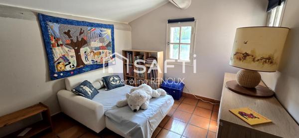 Maison provençale avec studio indépendant - garage- atelier - de grands bureaux indépendants -piscine