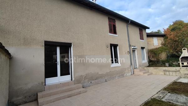 Maison à vendre - 140 m² avec terrasse en bordure de la Saulx L'ISLE EN RIGAULT (55)
