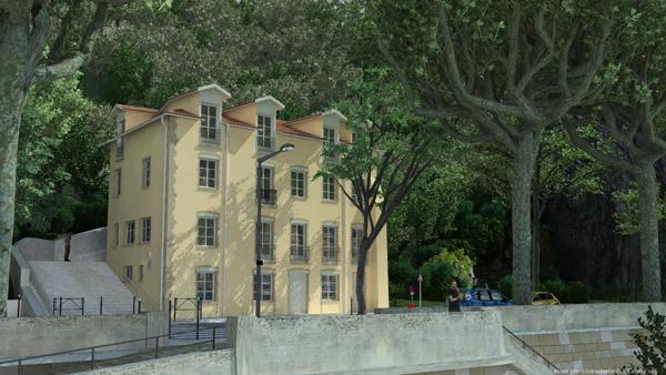 Appartement Lyon 3 pièces 68m² (loi Carrez 60.51 m²) lot 5