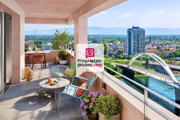 STRASBOURG 67000 QUARTIER DES DEUX RIVES, APPARTEMENT 3 PIÈCES