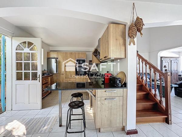 Maison F5/6 avec vue mer et piscine – Secteur Les Colimaçons