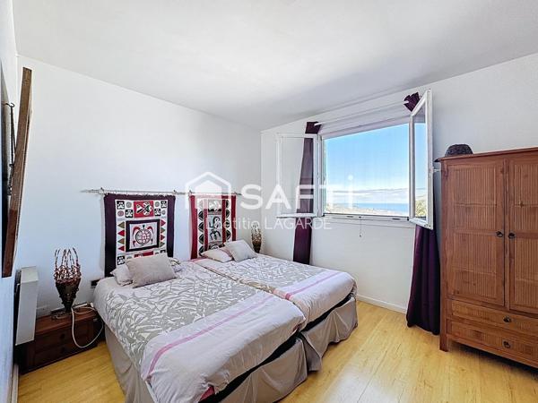 Maison F5/6 avec vue mer et piscine – Secteur Les Colimaçons