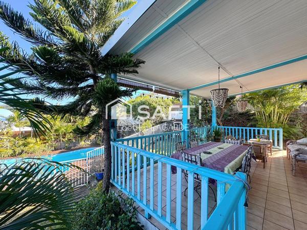 Maison F5/6 avec vue mer et piscine – Secteur Les Colimaçons