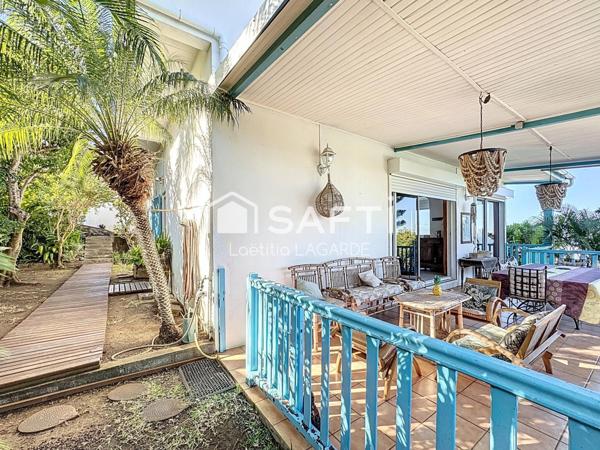 Maison F5/6 avec vue mer et piscine – Secteur Les Colimaçons