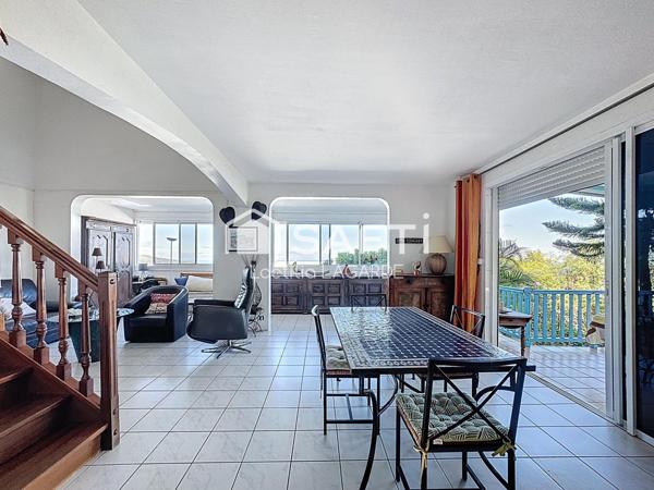 Maison F5/6 avec vue mer et piscine – Secteur Les Colimaçons