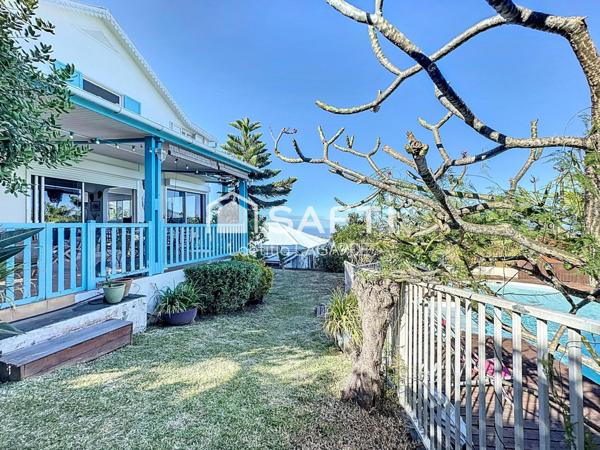 Maison F5/6 avec vue mer et piscine – Secteur Les Colimaçons