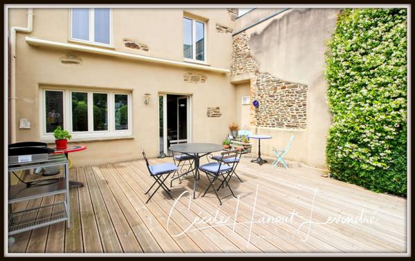 Dol-de-Bretagne (35120) PLEINE-FOUGERES - Maison de Centre bourg - 120 m² - avec Terrasse et jardin. 260 m²