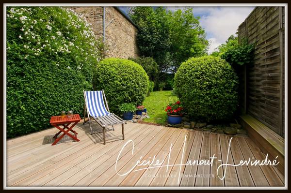 Dol-de-Bretagne (35120) PLEINE-FOUGERES - Maison de Centre bourg - 120 m² - avec Terrasse et jardin. 260 m²