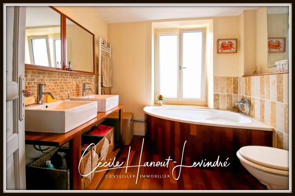 Dol-de-Bretagne (35120) PLEINE-FOUGERES - Maison de Centre bourg - 120 m² - avec Terrasse et jardin. 260 m²