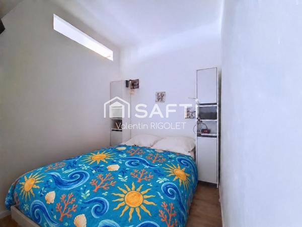 Studio Meublé 27m², Vue Mer,Terrasse rez-de-jardin