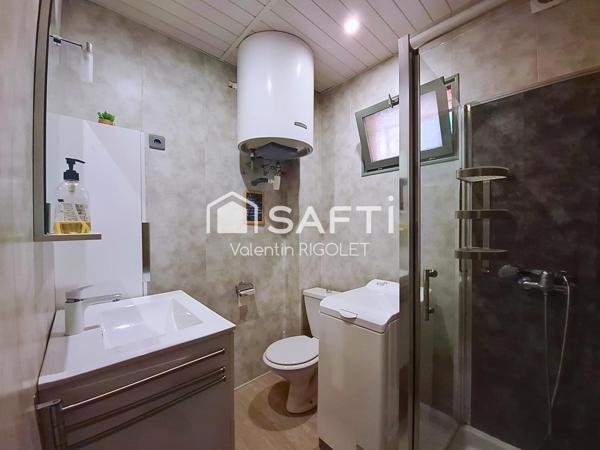 Studio Meublé 27m², Vue Mer,Terrasse rez-de-jardin