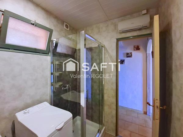Studio Meublé 27m², Vue Mer,Terrasse rez-de-jardin