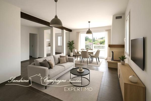 Châteauneuf-de-Gadagne (84470) VILLA familiale à deux pas du bus, gare TER, commerces et écoles,