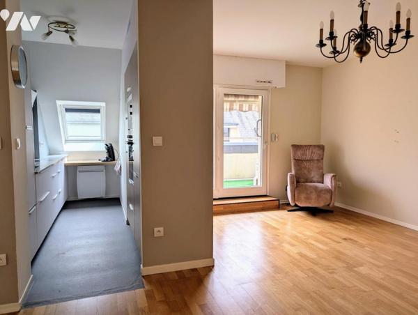 NANTES - ST DONATIEN - Résidence services "Les Castalies" T3 de 70,25m² balcon et garage