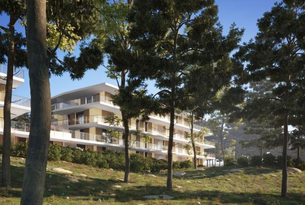 Valbonne – Sophia Antipolis - 2P Appartement ave  grand terrasse et jardin - Résidence neuve au cœur d’une pinède
