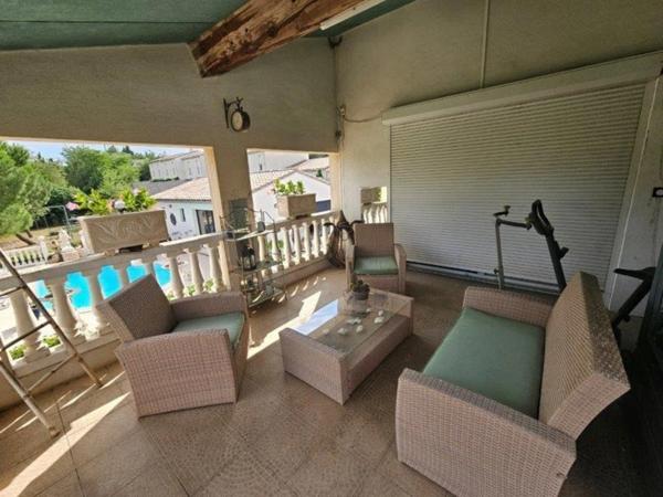 Maison à vendre 6 pièces TREBES (11) 135m2 habitable, 3 chambres sur Terrain environ 3000m2, piscine et dependances