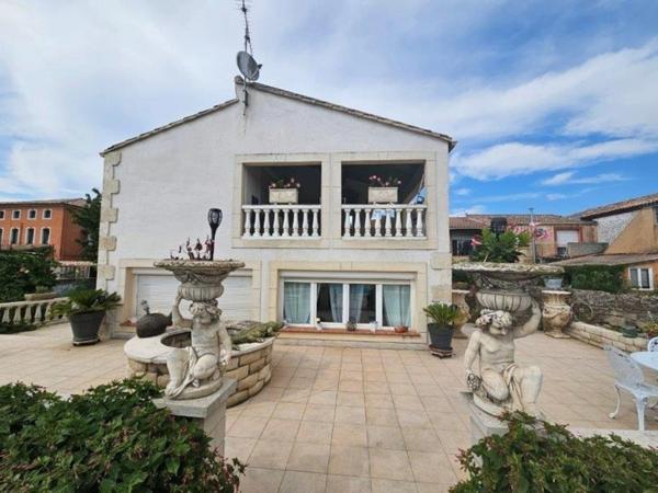 Maison à vendre 6 pièces TREBES (11) 135m2 habitable, 3 chambres sur Terrain environ 3000m2, piscine et dependances