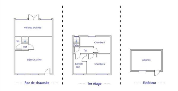 Maison Rezé (4 pièces) 76 m²