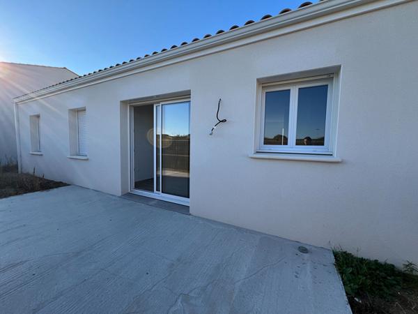 Belle maison neuve de plain-pied Saujon