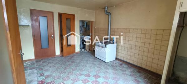 Maison de village avec un grand jardin !