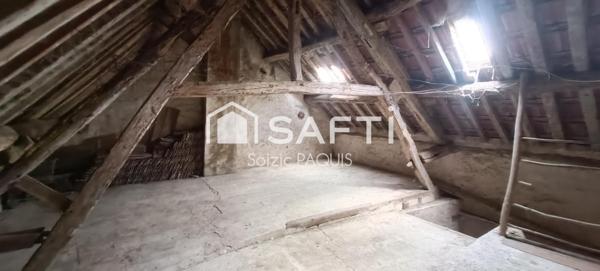 Maison de village avec un grand jardin !