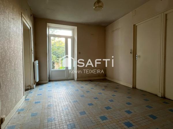 Bel appartement à rénover en plein centre de Sablé sur sarthe