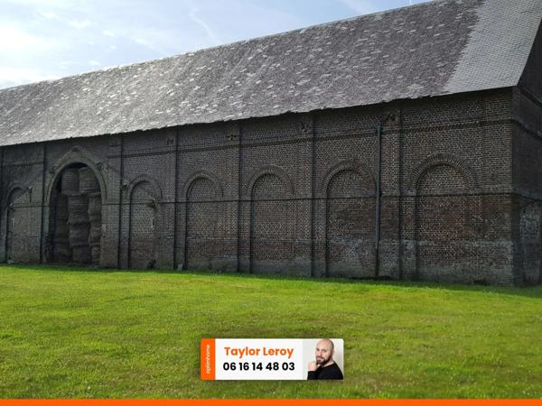 Grange en brique à réhabiliter – 320 m² de potentiel brut !