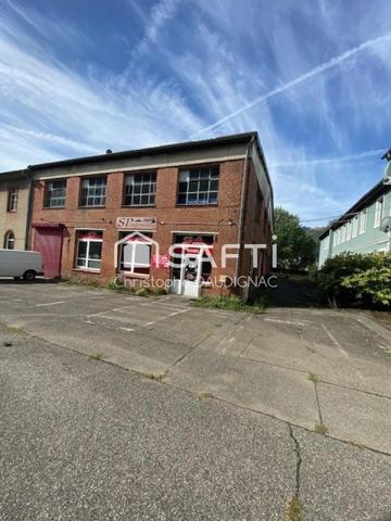 Bâtiment commercial et industriel de 800m²