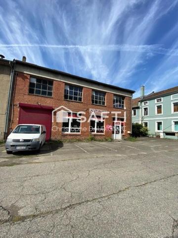 Bâtiment commercial et industriel de 800m²