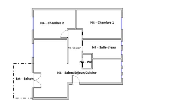 Appartement à vendre 3 pièces 65 m² Nîmes