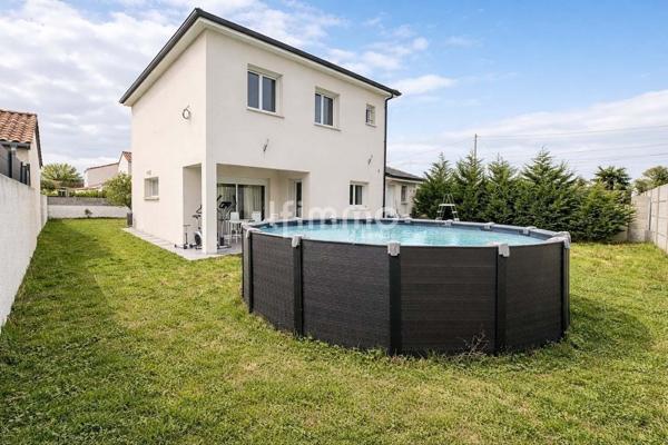 Maison 117m² Terrain 406m² Garage piscine hors sol