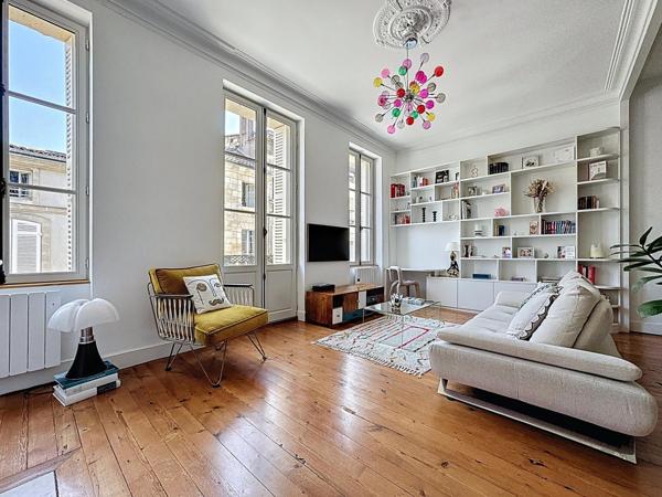 Appartement luminieux aux prestations soignées de 89 m2 - secteur JARDIN PUBLIC