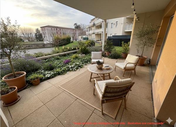 APPARTEMENT T3 - 75.32 M2 AVEC JARDIN ET GARAGE