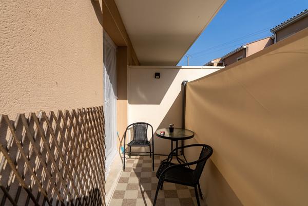 CARCASSONNE – PERIPHERIE Appartement T2 45m² avec terrasse et place de parking privative