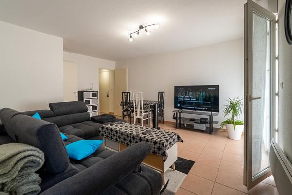 CARCASSONNE – PERIPHERIE Appartement T2 45m² avec terrasse et place de parking privative